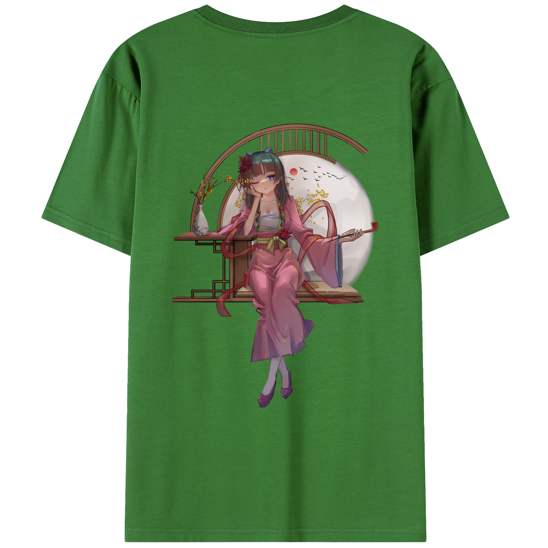 （画像用） 薬屋のひとりごと The Apothecary Diaries レディース半袖Tシャツ(バックプリント)